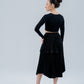 Asymmetrical Pleated Skirt