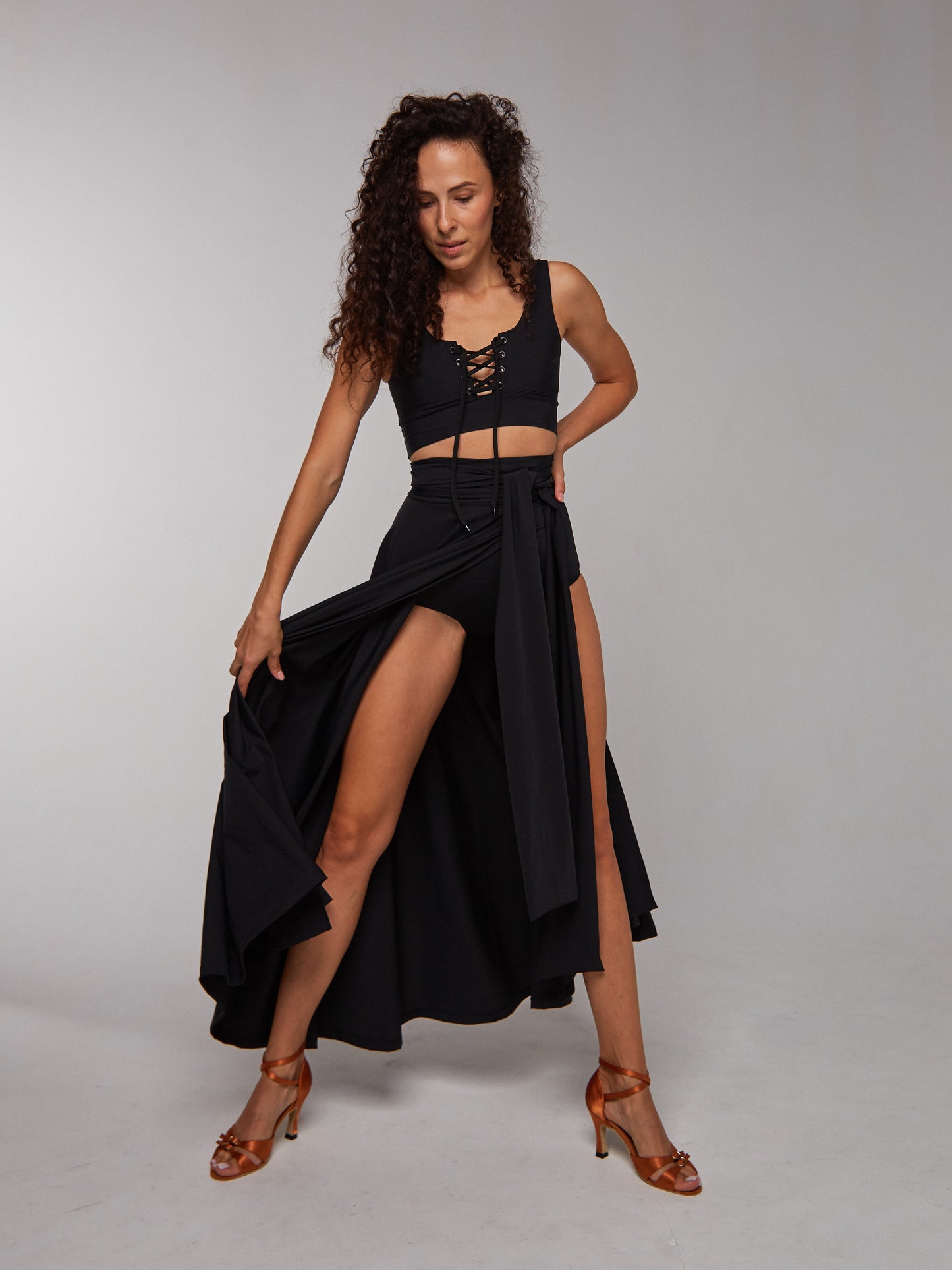 Pasodoble Wrap-around Skirt